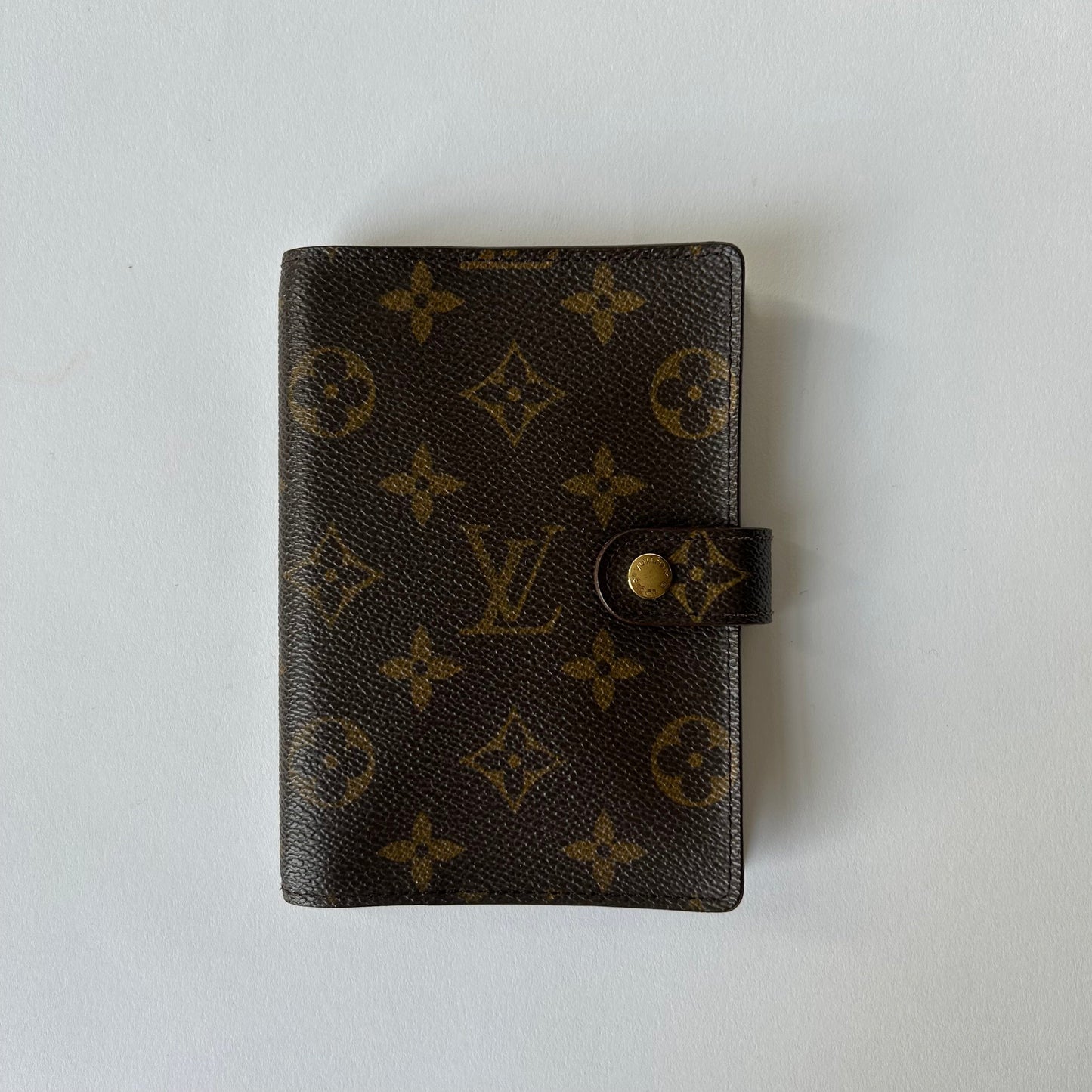 LOUIS VUITTON SMALL RING MONOGRAM AGENDA