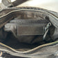 BALENCIAGA BLACK SUEDE MINI MOTO CITY BAG - FIRST EDITION