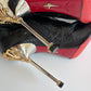 RARE CESARE PACIOTTI PYTHON BLACK HIGH BOOTS