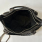 BALENCIAGA BLACK SUEDE MINI MOTO CITY BAG - FIRST EDITION