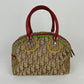 VINTAGE CHRISTIAN DIOR 2004 RASTA PRINT BOWLING BAG