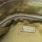 PRADA LIME GREEN SEQUIN TOP HANDLE BAG