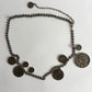 CHANEL 2003 ARCHIVE SILVER COINS NECKLACE BELT