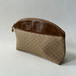 VINTAGE CELINE MACADAM PVC LEATHER POUCH