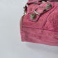 BALENCIAGA VINTAGE MOTOCROSS CITY GIANT 21 BAG LEATHER MEDIUM PINK