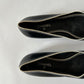 CHANEL CC CAP TOE CLASSIC BALLET FLATS