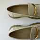 CHRISTIAN DIOR WHITE LEATHER LOAFERS