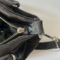 BALENCIAGA BLACK SUEDE MINI MOTO CITY BAG - FIRST EDITION
