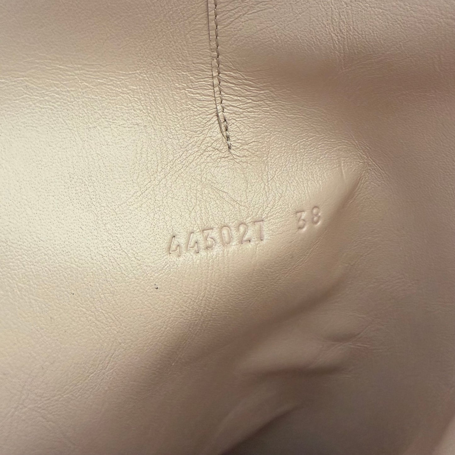 GUCCI ANGEL PLATFORM LEATHER KNEE HIGH BOOTS NEW