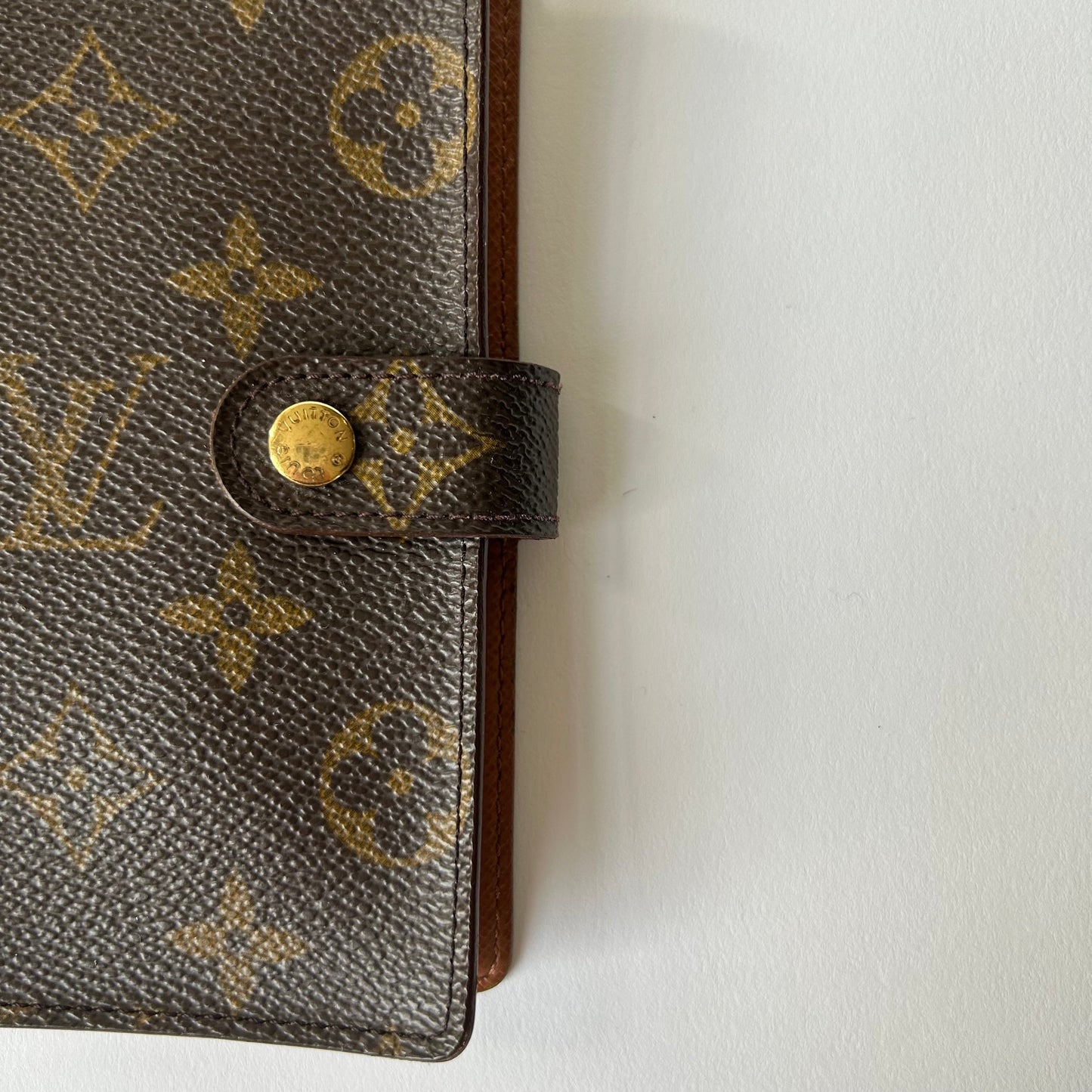 LOUIS VUITTON SMALL RING MONOGRAM AGENDA