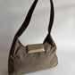 VINTAGE PRADA TAUPE SHOULDER BAG