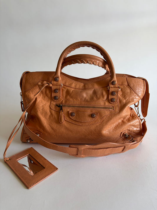 BALENCIAGA MOTOCROSS CLASSIC CITY BAG