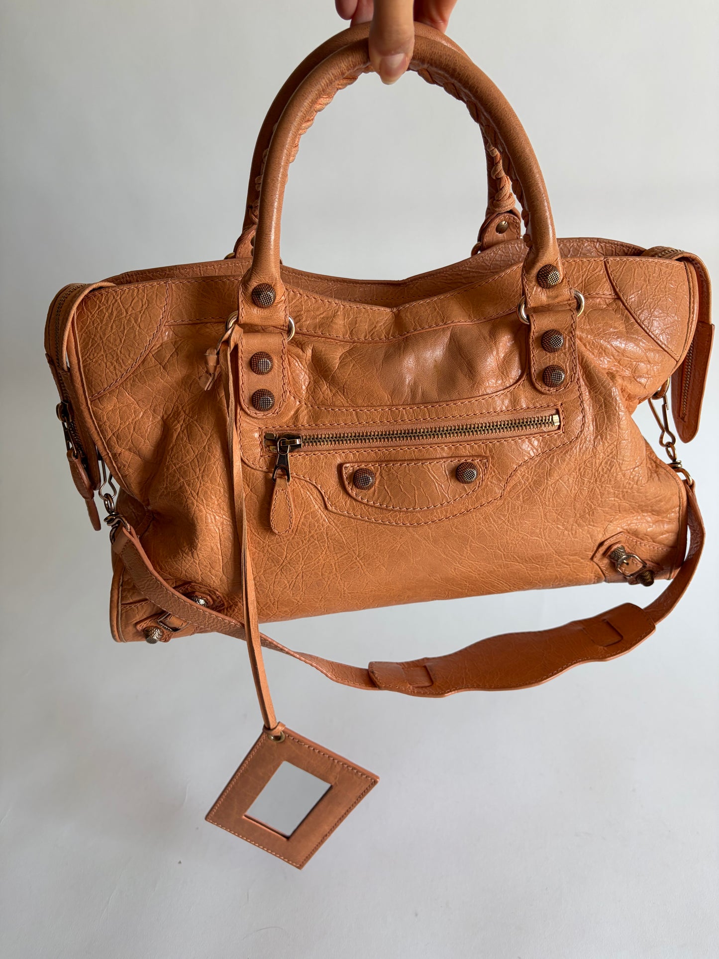 BALENCIAGA MOTOCROSS CLASSIC CITY BAG
