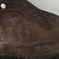 CHRISTIAN DIOR VINTAGE GAUCHO SADDLE BAG CROCODILE EMBOSSED PATENT LEATHER BAG