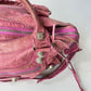 BALENCIAGA VINTAGE MOTOCROSS CITY GIANT 21 BAG LEATHER MEDIUM PINK