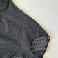 VINTAGE 80'S CHRISTIAN DIOR MESH MONOGRAM BLACK BODY SUIT