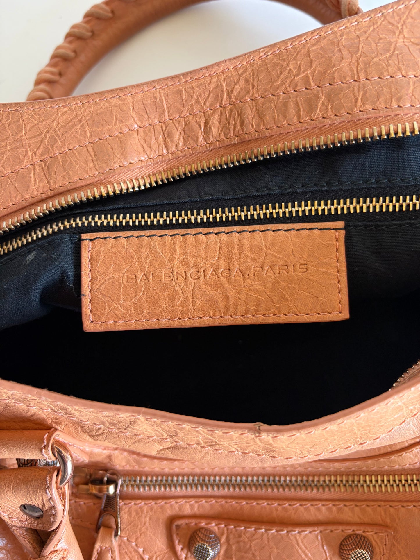 BALENCIAGA MOTOCROSS CLASSIC CITY BAG