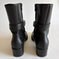 BALENCIAGA LEATHER BIKER MOTO BOOTS