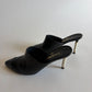 CHANEL 2020 CC LOGO PEARLS HEELS MULES