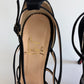 CHRISTIAN LOUBOUTIN VANITARITA LACE PEEP TOE HEEL