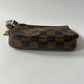 LOUIS VUITTON DAMIER EBENE MINI POCHETTE ACCESSOIRES