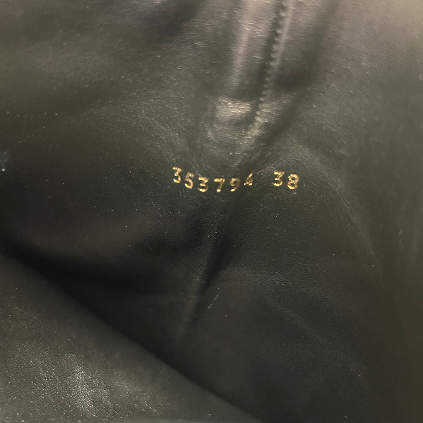 GUCCI BLACK LEATHER HORSEBIT TESS TALL BOOTS