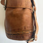 VINTAGE CHRISTIAN DIOR GAUCHO BROWN SADDLE BAG