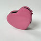 VIVIENNE WESTWOOD LOUISE PINK HEART PATENT LEATHER CROSSBODY BAG