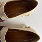 GUCCI PEYTON LEATHER PEARL HEELS MARMONT GG LOAFERS
