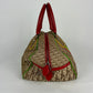 VINTAGE CHRISTIAN DIOR 2004 RASTA PRINT BOWLING BAG