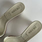 PRADA WHITE LEATHER MULES