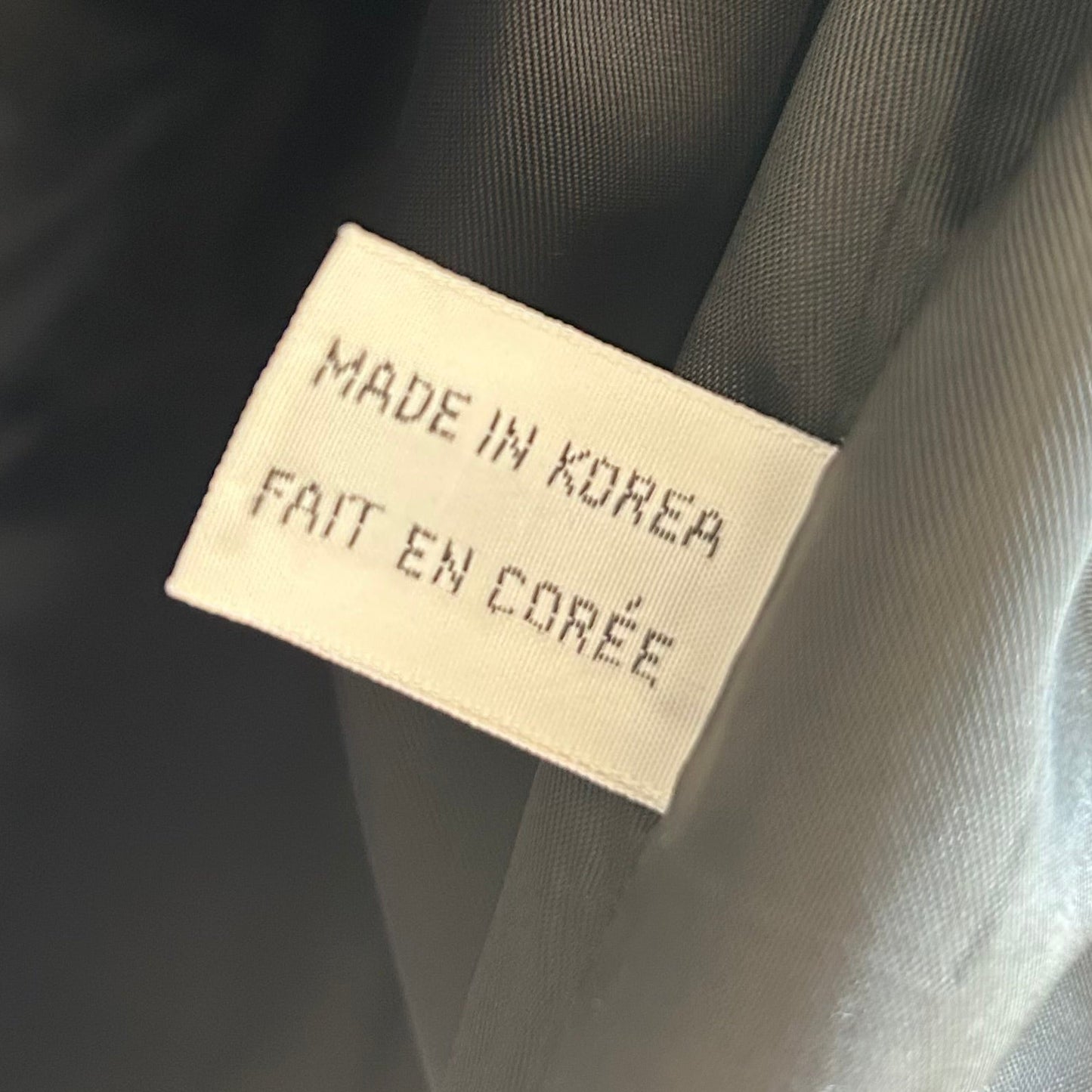 VINTAGE YVES SAINT LAURENT 90'S NAVY TRENCH COAT