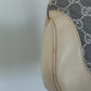 Gucci Vintage GG Canvas Jackie Monogram Cream Handbag