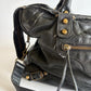 VINTAGE BALENCIAGA BLACK CITY BAG