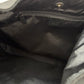 Gucci Tom Ford Black Canvas Metal Strap Handbag