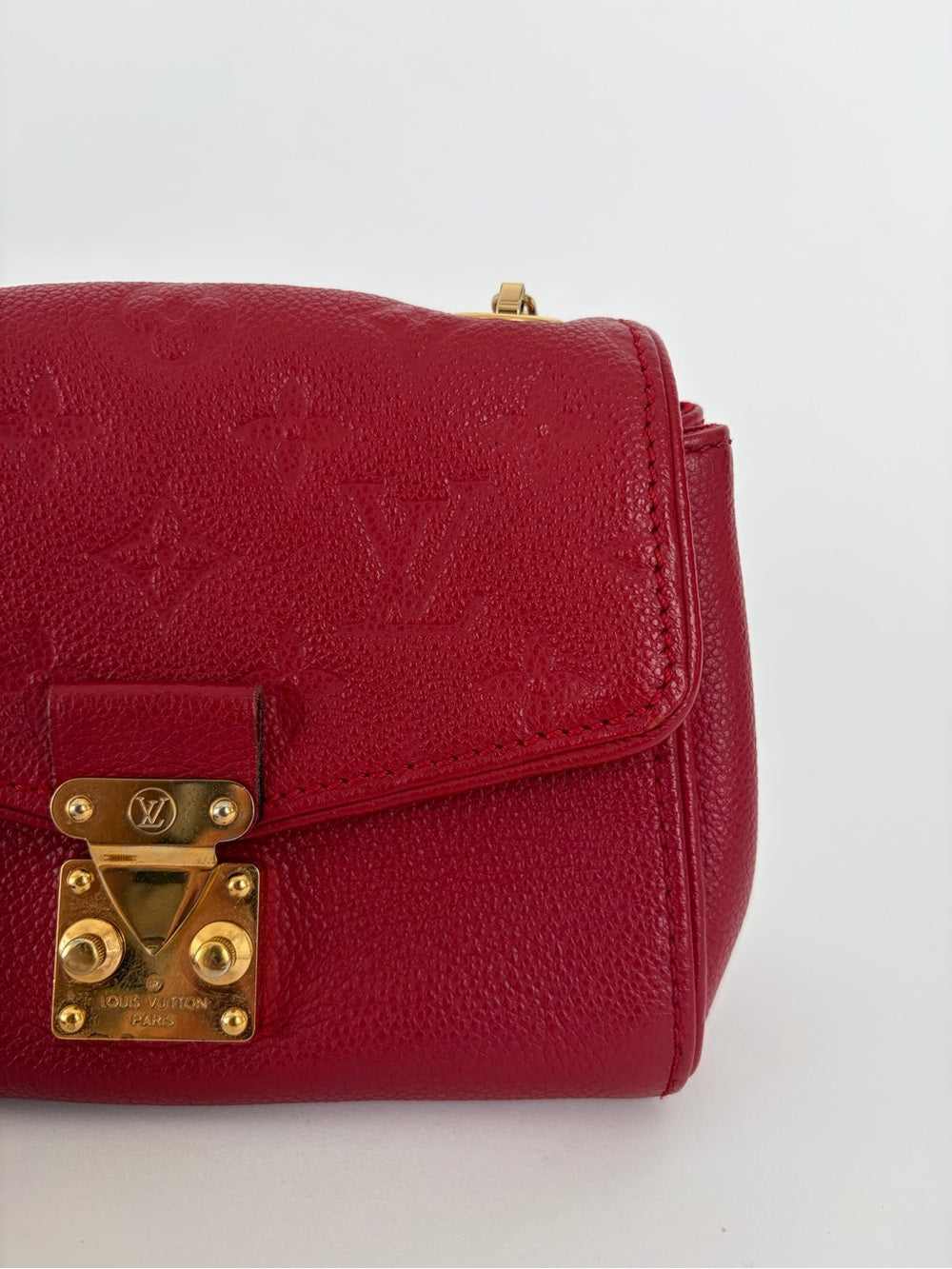 Louis Vuitton 2015 Monogram Empreinte Saint Germain BB crossbody bag
