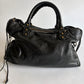 VINTAGE BALENCIAGA BLACK CITY BAG
