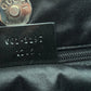 Gucci Tom Ford Black Canvas Metal Strap Handbag