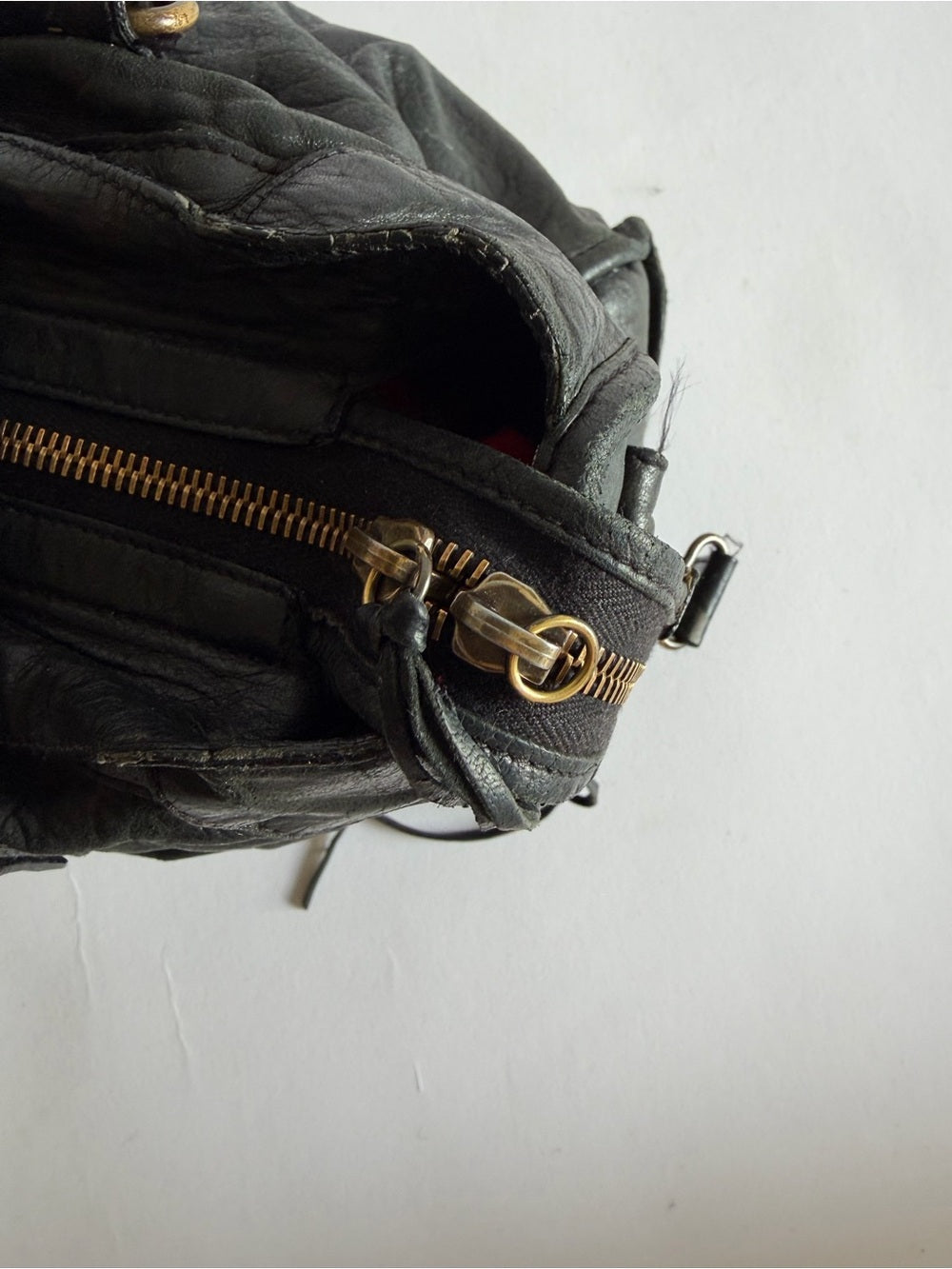 VINTAGE BALENCIAGA BLACK CITY BAG