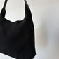Gucci Tom Ford Black Canvas Metal Strap Handbag