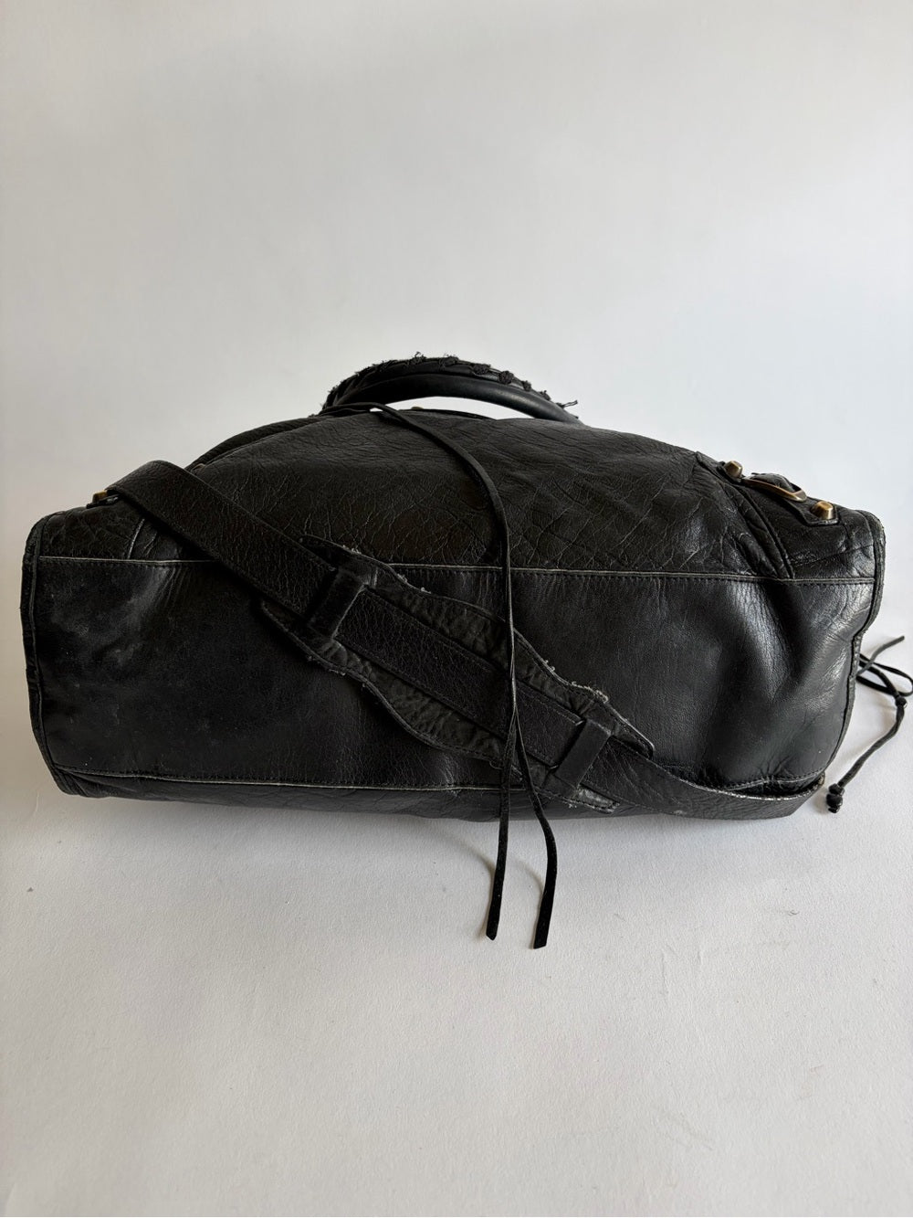 VINTAGE BALENCIAGA BLACK CITY BAG