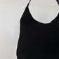 Gucci Tom Ford Black Canvas Metal Strap Handbag