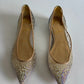 Christian Louboutin Follies Strass Nude Suede leather 37.5